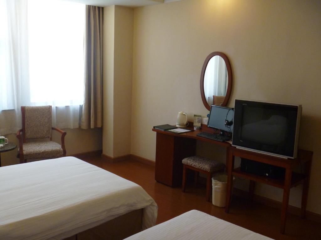 Greentree Inn Jiujiang Railway Station Business Hotel Pokoj fotografie